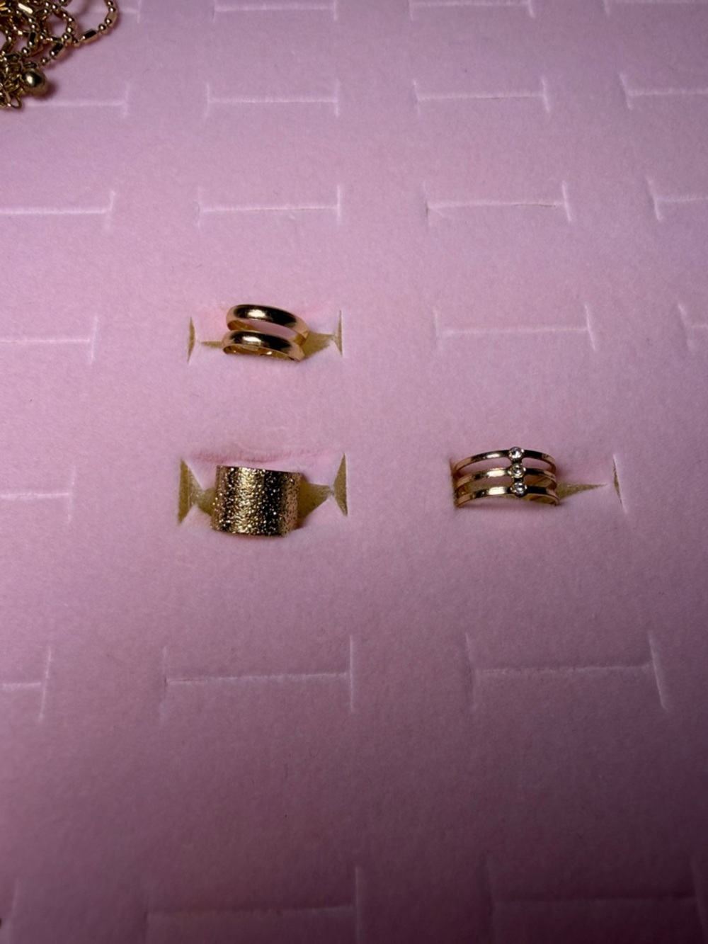 NWOT 3 ear cuffs